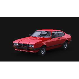 3D 1983 Ford Capri MK III model